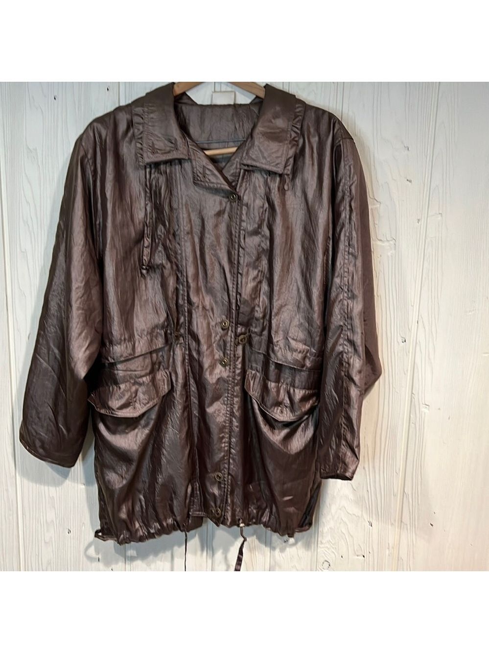 Madeleine Copper Rain Jacket Medium West Germany